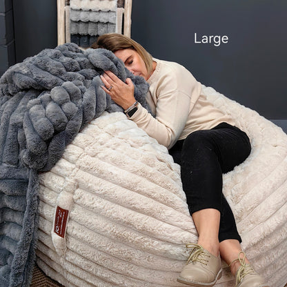 Winter Fur Beanbags